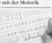 „Probleme mit der Motorik“ – das Schreibmotorik Institut in der Frankfurter Rundschau